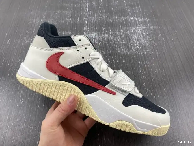 1st Kicks Shoes X JORDAN CUT TRAVIS FZ8117-100 CHECK THE SCOTT 0618